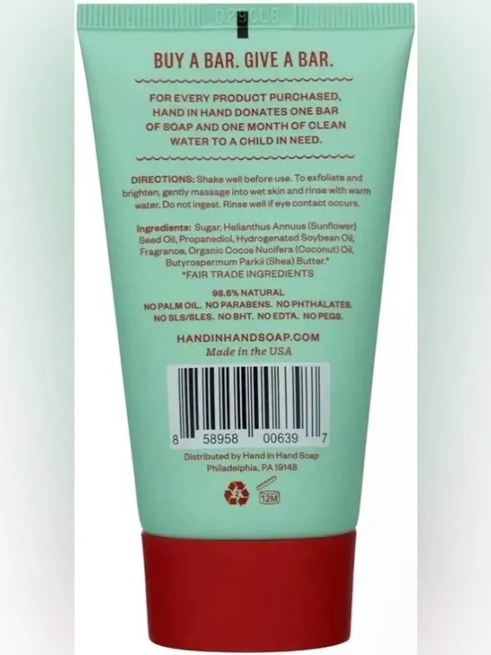 Hand in Hand-Hand Cream Limited Edition Scent-Juniper Berry 2 oz.-Brand New